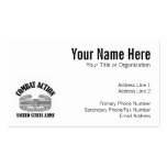 Combat Action Badge Business Card Templates
