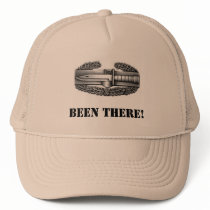 combat badge, BEEN THERE! Trucker Hats