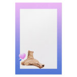 Combat boots stationery paper