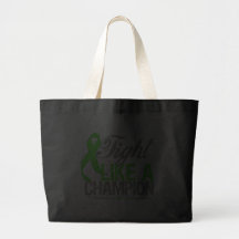 Combat comme un lymphome de champion sac de toile