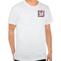 Combat comme un survivant de crise cardiaque de la t-shirt