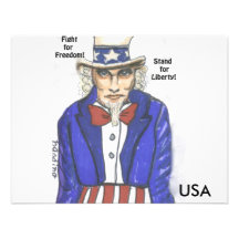 Combat pour le support de liberté pour Liberty2 Invitation Personnalisable