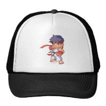 Combattant Ryu de poche Casquettes