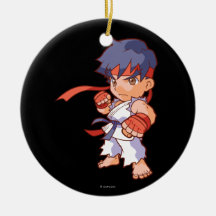 Combattant Ryu de poche Décoration Pour Sapin De Noël
