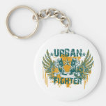 Combattant urbain porte-clés
