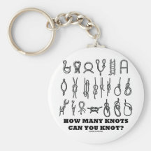 Combien de noeuds pouvez-vous nouer ? porte-clefs