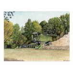 Combine Reaping Postcard