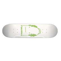 Combover Ghost Custom Skate Board