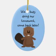 Come Back Later Door Hanger Ornament