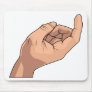 Come Here Hand Sign Gesture Mousepad