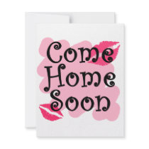 come home soon invitation