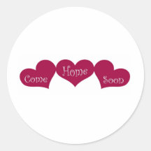 Come Home Soon Sticker