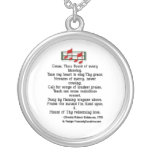 Come Thou Fount Of Every Blessing Personalized Necklace