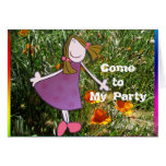 Come to My Party Card