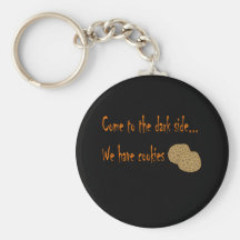 Come to the dark side keychain