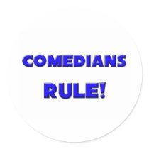 Comedians Rule! Stickers