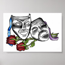 Comédie/tragédie Posters