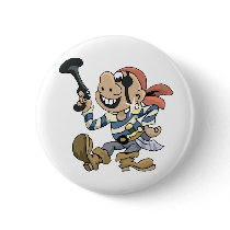 Comedy Pirate Buttons