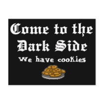 Comedy Postcard, Come to the Dark Side
