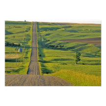 Comertown gravel road in remote northeastern photo art