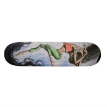 "Comet Girl" SKEATBOARD Skate Board Decks
