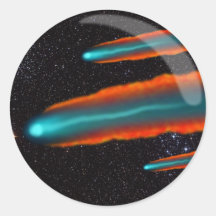 Comet Lens Stickers