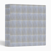 Comfort Blue Fabric Pattern Binder