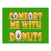 Comfort Me With Doughnuts Invite