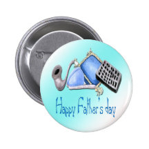 Comforts of Home - Happy Father's Day Button