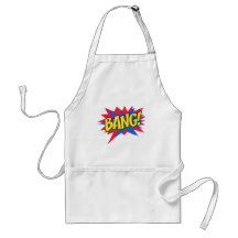 Comic book BANG Apron
