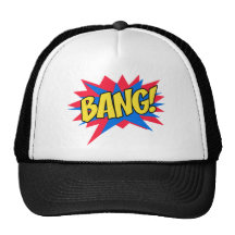 Comic book BANG Hat