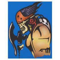 Comic Book Cyborg Skull Warrior Custom Flyer