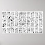 COMIC POSTER -DON QUIJOTE DE LA MANCHA