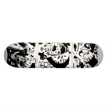 Comic Strip Skateboard