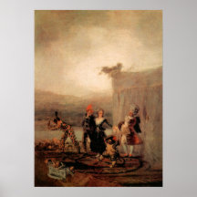 Comicos Ambulantes by Francisco de Goya Posters