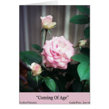 ''Coming Of Age''  Greeting Cards