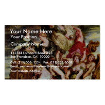 Coming Of Age Of The Dauphin, Louis Xiii. Business Card Templates