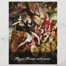 Coming Of Age Of The Dauphin, Louis Xiii. Custom Flyer