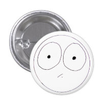 Comique Face Pinback Button