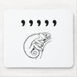Comma Chameleon mousepads