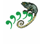 Comma Chameleon t-shirts