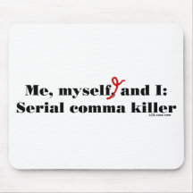 Comma Killer Mousepads