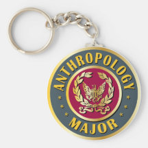 Commandant d'anthropologie porte-clef