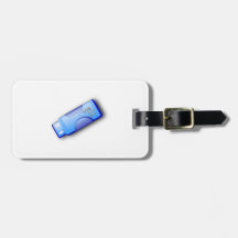 Commande d'instantané d'USB d'ordinateur Étiquette À Bagage