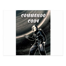Commando Cody Postcard