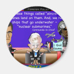 Commando-in-Chief Fridge Magnets