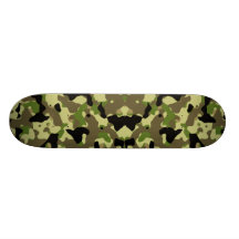 Commando Khaki Camoflage Skateboard