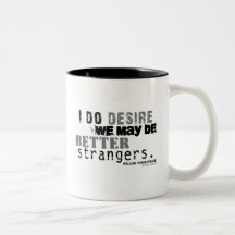 Comme vous l'aimez pour insulter (B&W) Tasse