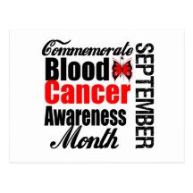 Commemorate Blood Cancer Awareness Month Post Cards