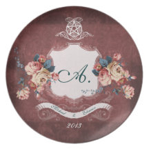 Commemorative Handfasting Dinner Plate